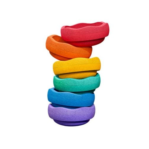 Stapelstein® Original Mini Rainbow Classic, Set of 6