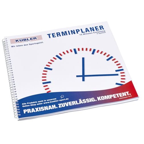 Kübler Sport® Schedule Planner with 4 Columns
