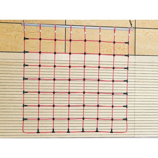 Climbing net with steel reinforcement 2 x 2 m