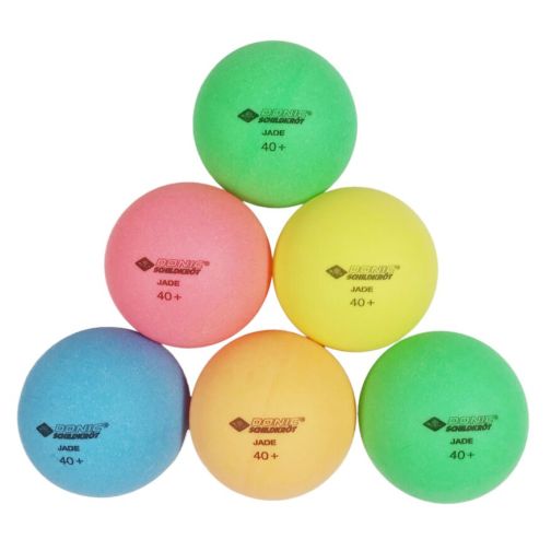 Donic-Schildkröt® Table Tennis Balls Colour Popps