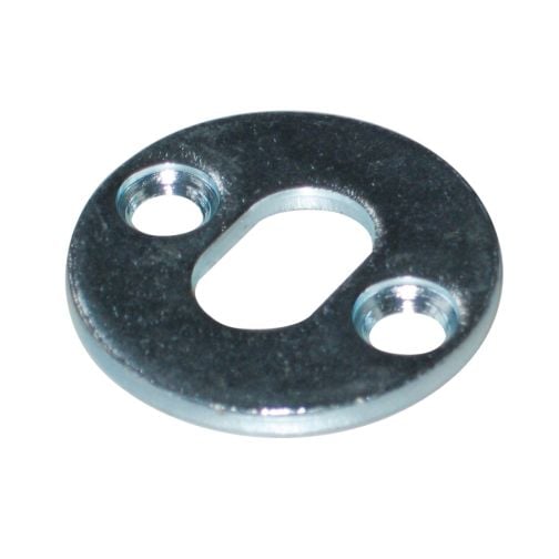 Base plate with elongated hole