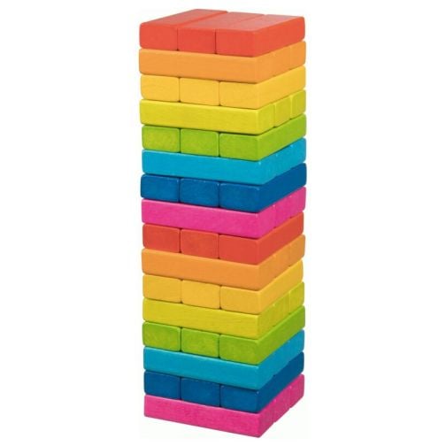 goki® Wobbly Tower Rainbow