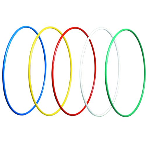 Competition gymnastics hoops