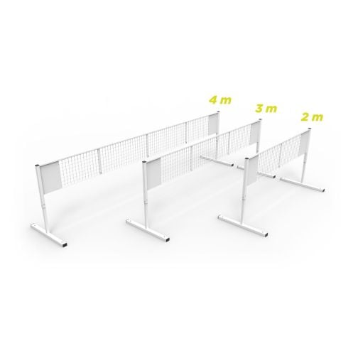 KICKNET Football Tennis Net made of steel