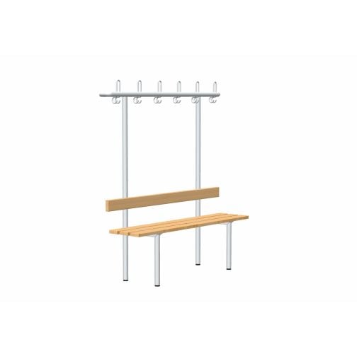 rontec® Changing bench with wardrobe, one-sided