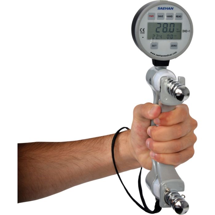 Digital hand force gauge incl. carrying case