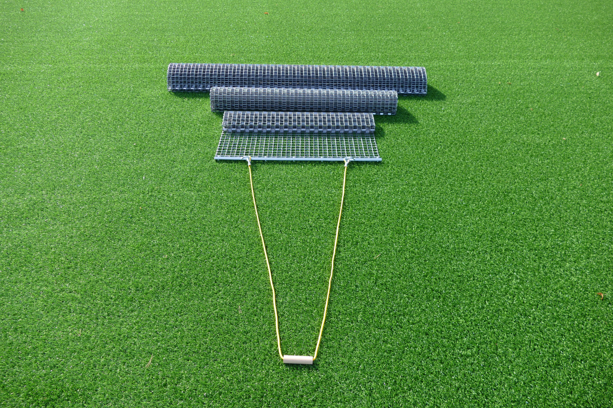 Linking Drag Net for Sports Field Maintenance, Galvanized Steel