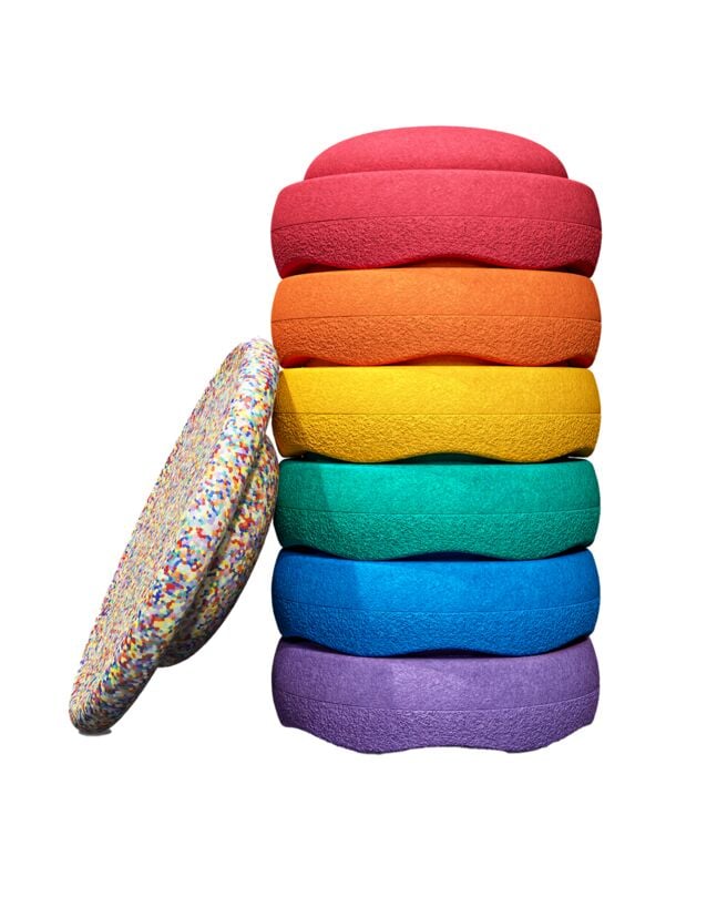 Stapelstein® Rainbow Set Classic, 7-piece set
