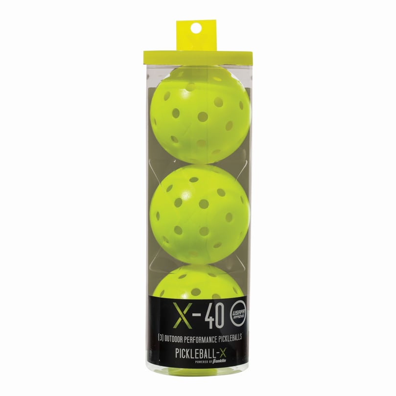 Franklin® Pickleball Balls X-40 PK Optic