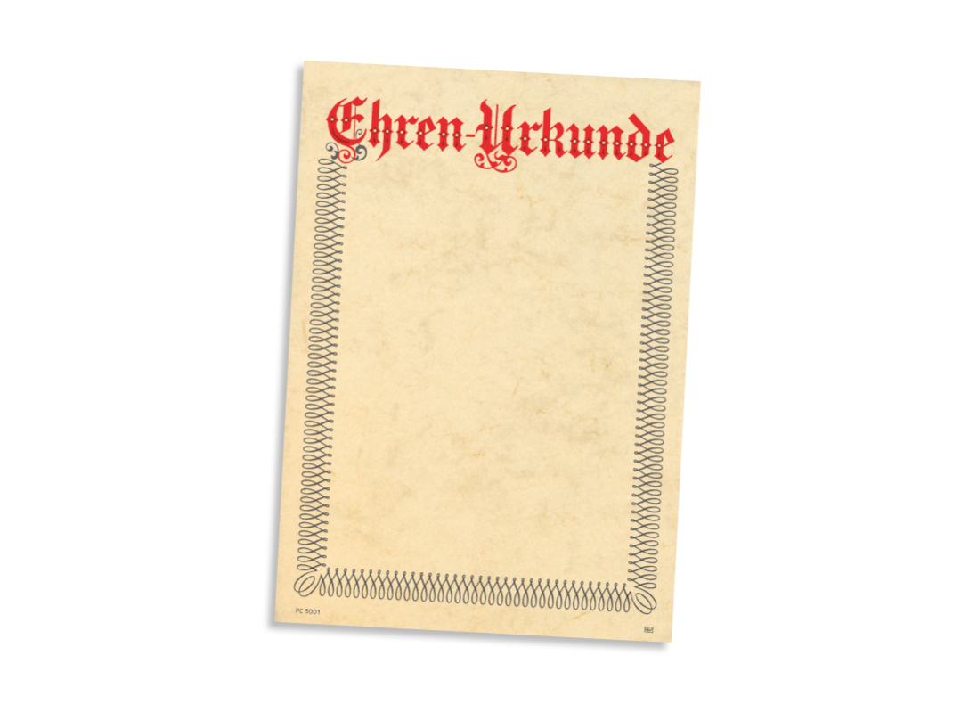 Certificate of Excellence, Classic