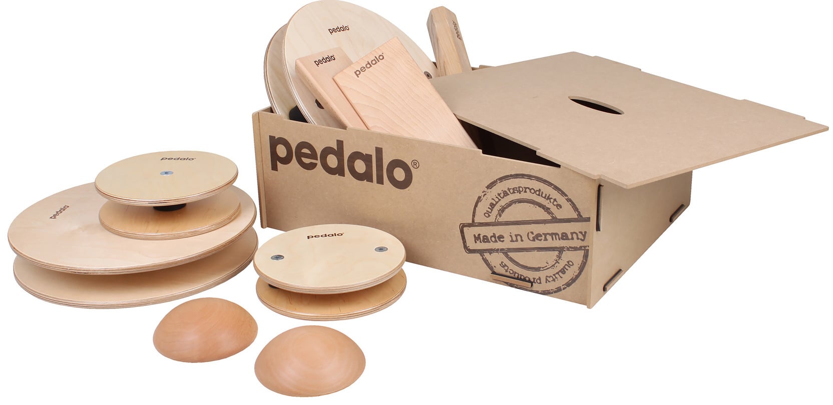 Pedalo® Balance-Box, 9-piece set