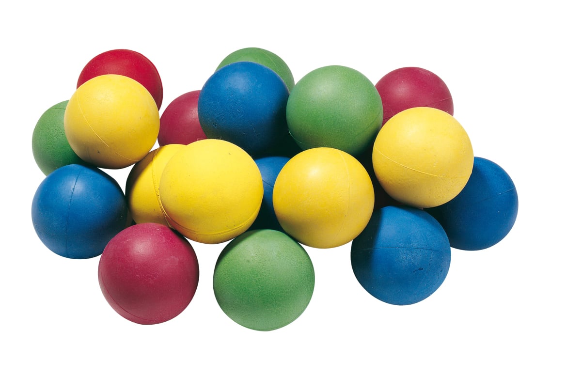 tanga sports® Foam Rubber Ball, Set of 30