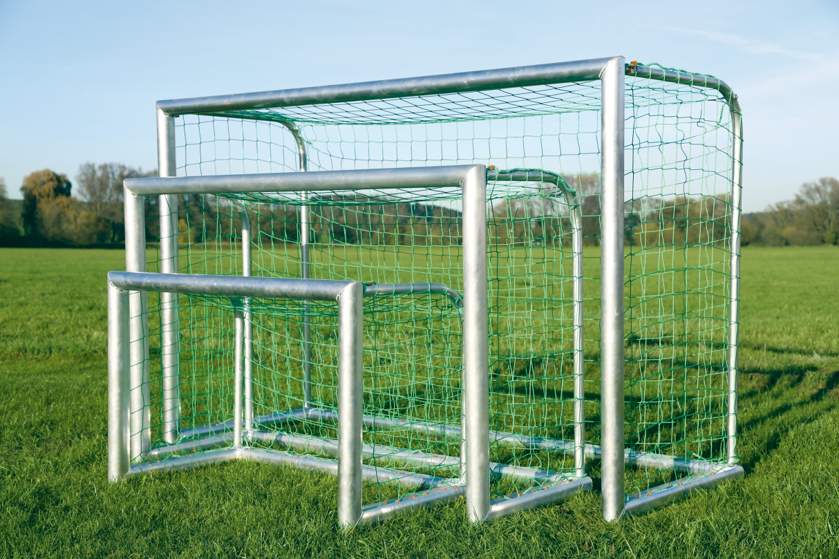 Kübler Sport® mini training goal PROFI with oval profile