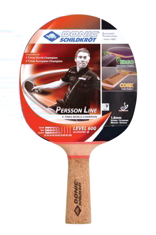 Donic-Schildkröt® Table Tennis Racket Persson 600