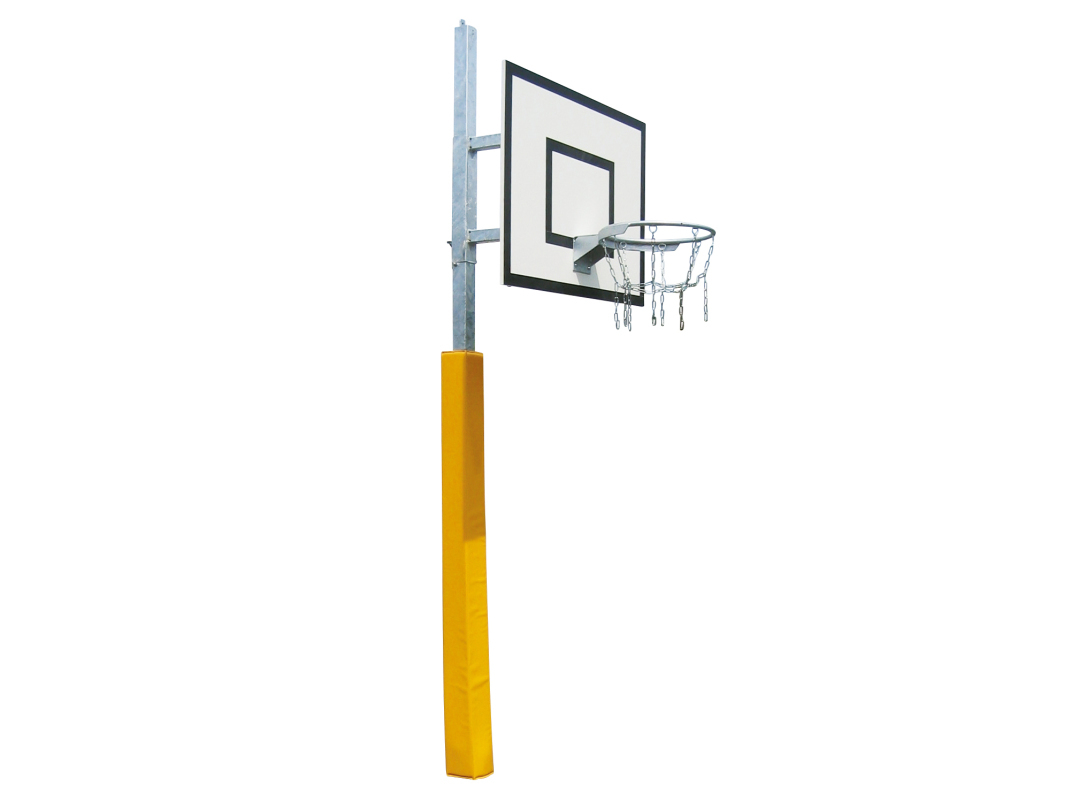 Street basketball facility, adjustable height