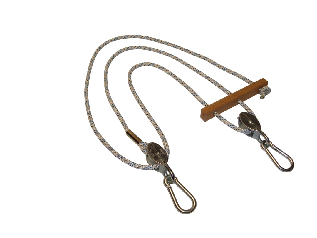 Pulley with carabiner