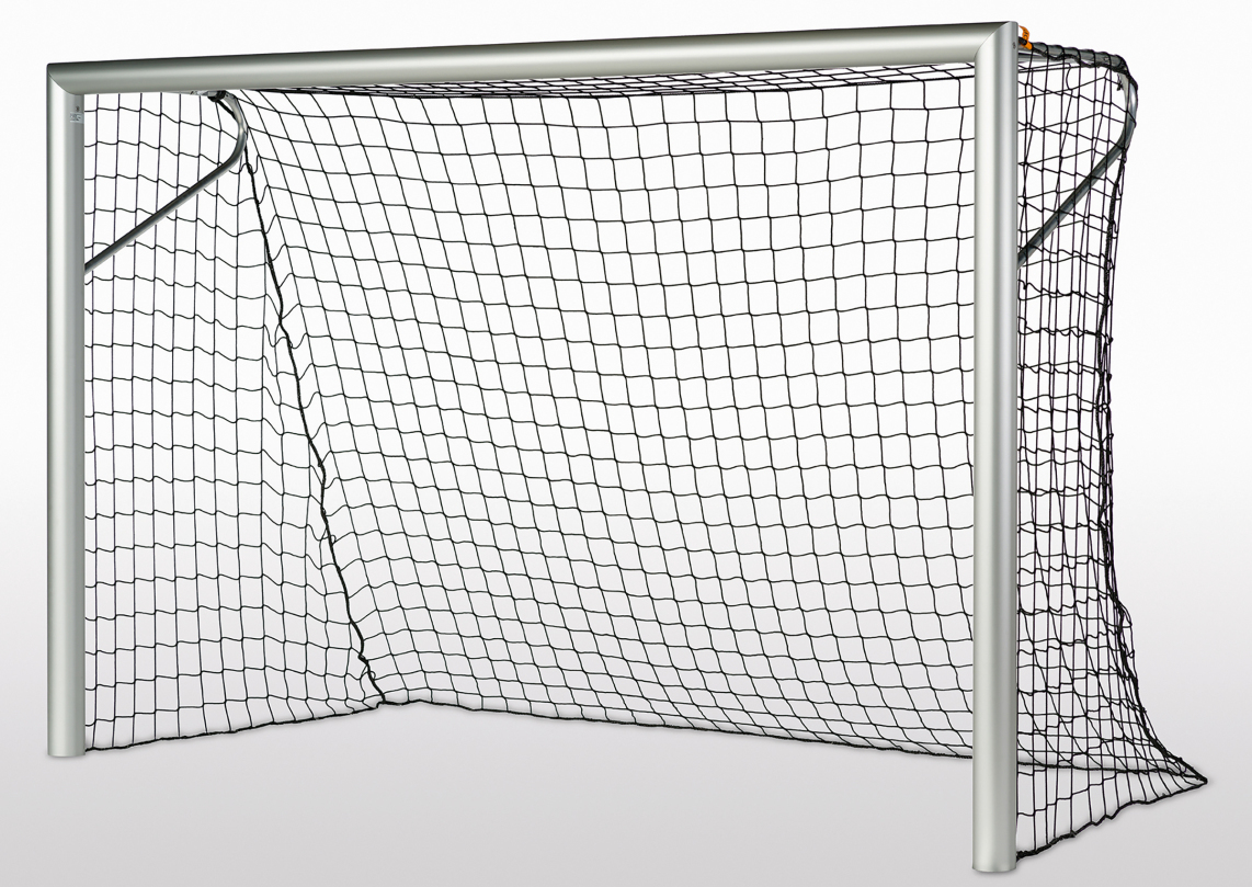 Small field goal BASIC OVAL in ground sleeves, partially welded