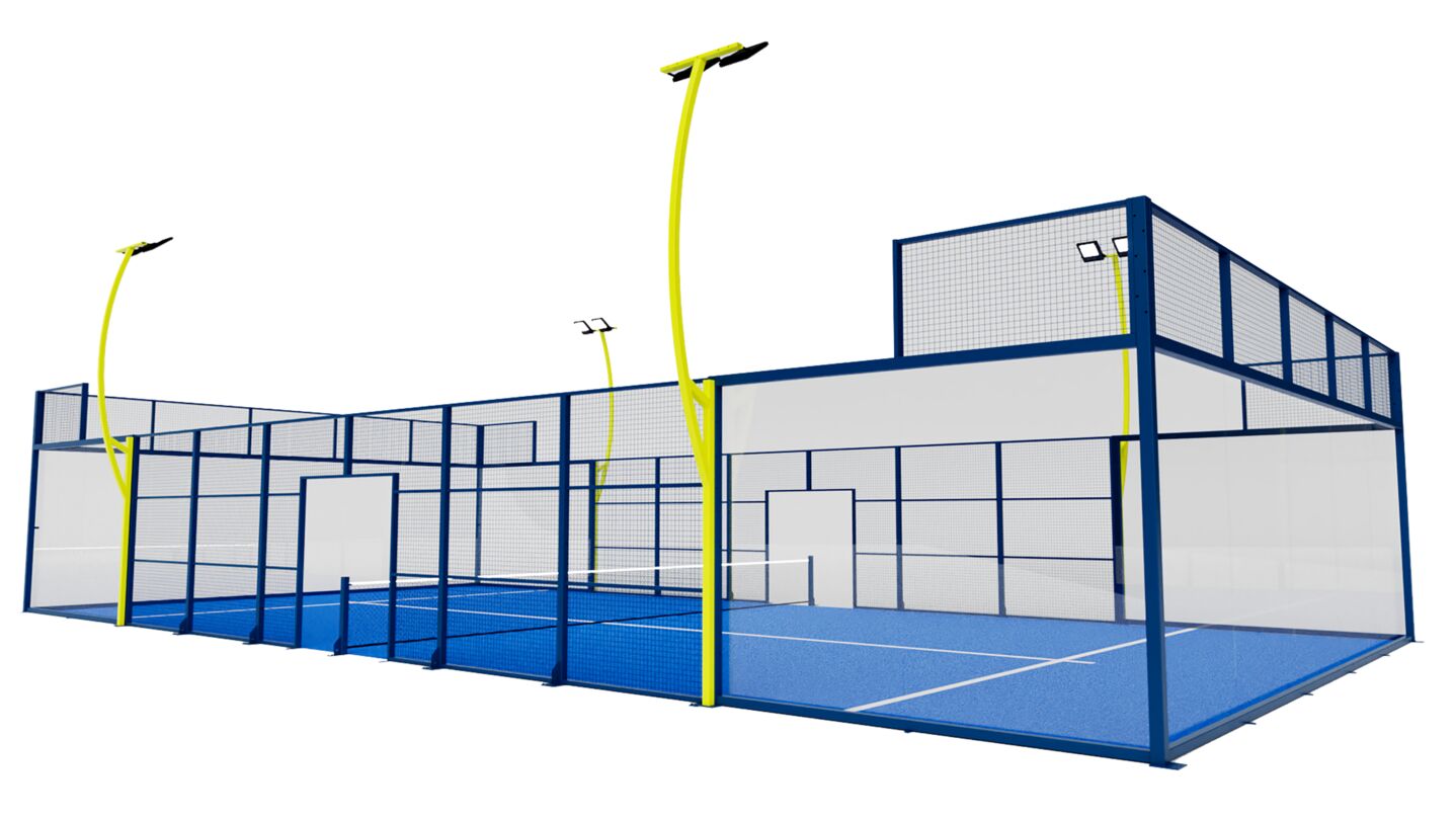 Surcharge for 2-color court panorama