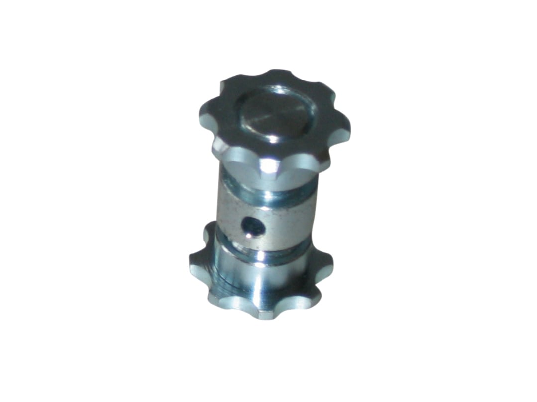 Round trapezoidal thread bolt, with nut