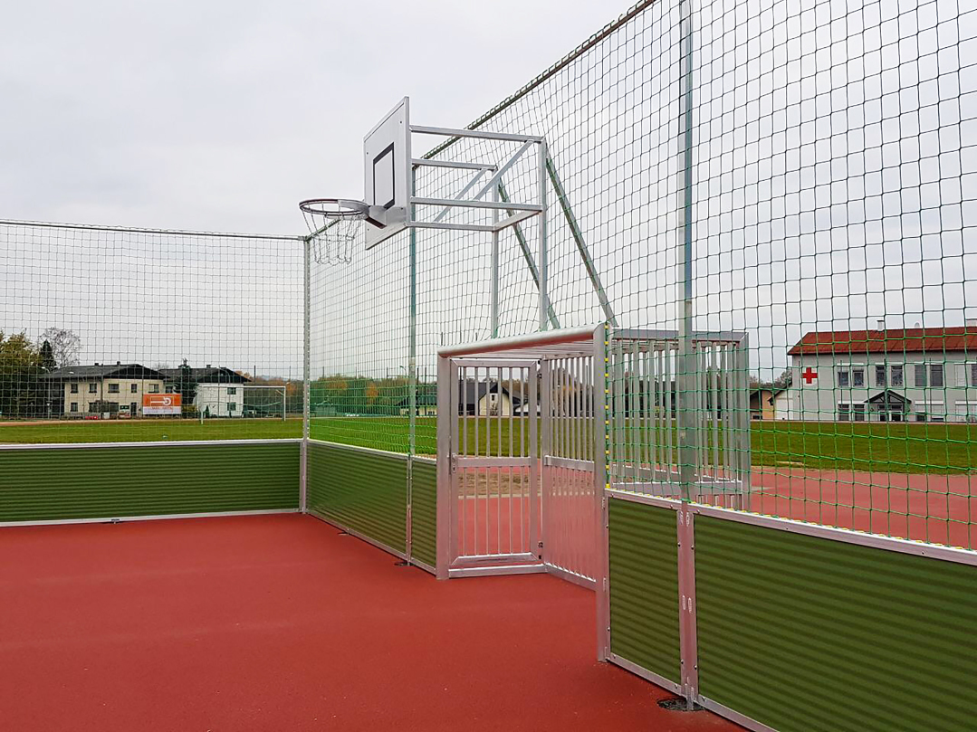 Add-on Soccer Court ARENA PRO: Basketball attachment on the goals