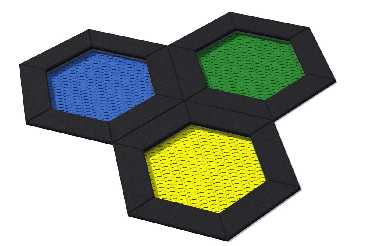 Inter-Play® Hexo 3 Trampoline