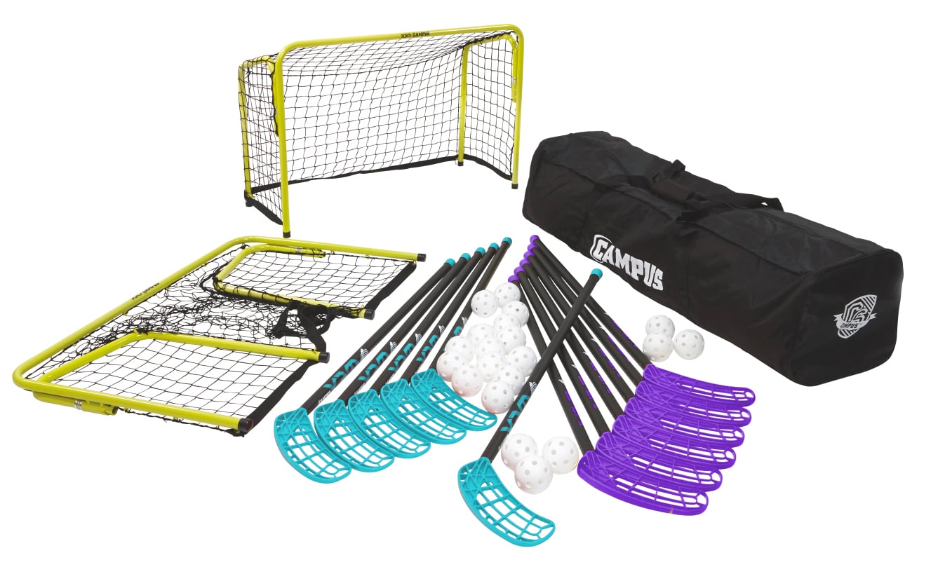 Salming® Floorball Complete Set Campus C50, including goals