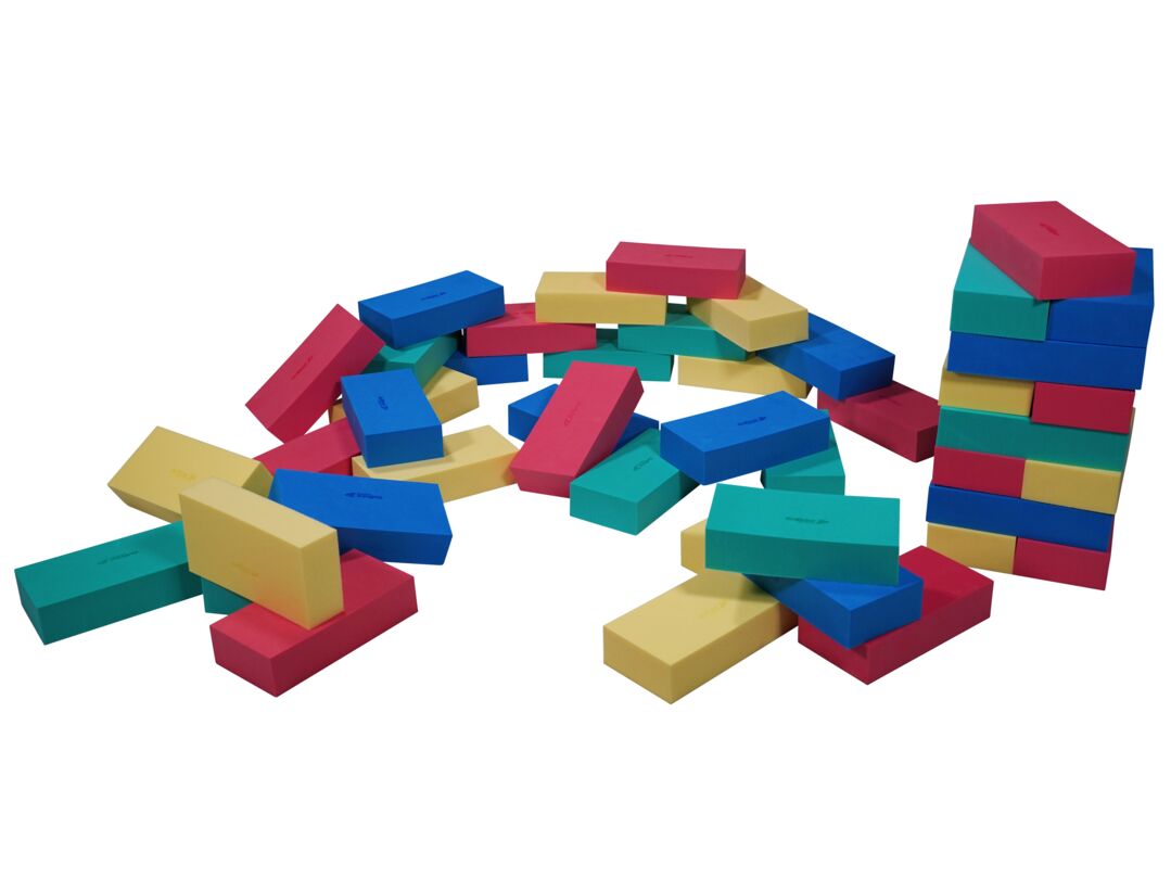 Foam Building Blocks 48-Piece Set