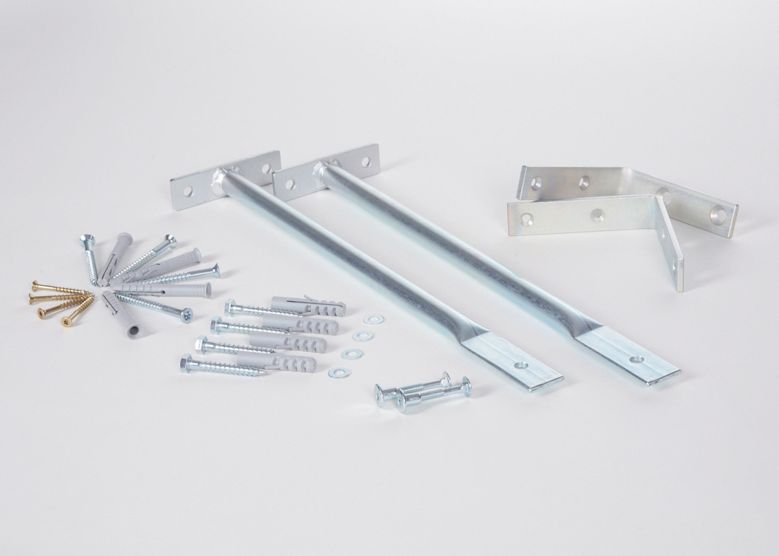 Wall/Floor Mounting Set Long