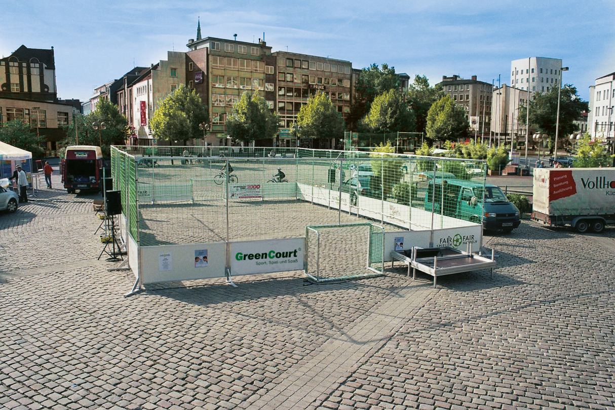 Mobile Street Soccer Court