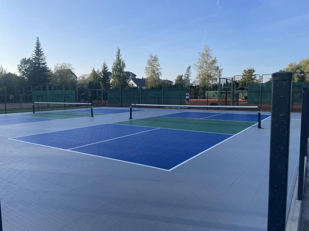 Bergo® Sport Flooring Pickleball Court