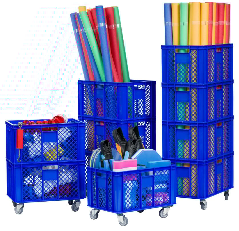 Kübler Sport® Mobile Storage Basket