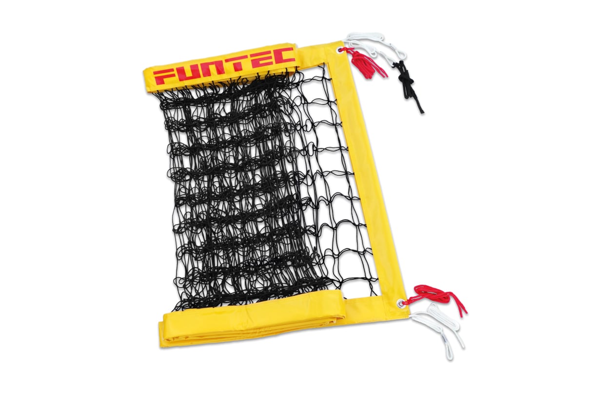 Funtec® Pro Beach PLUS Beach Volleyball Net Set with Net Antennas