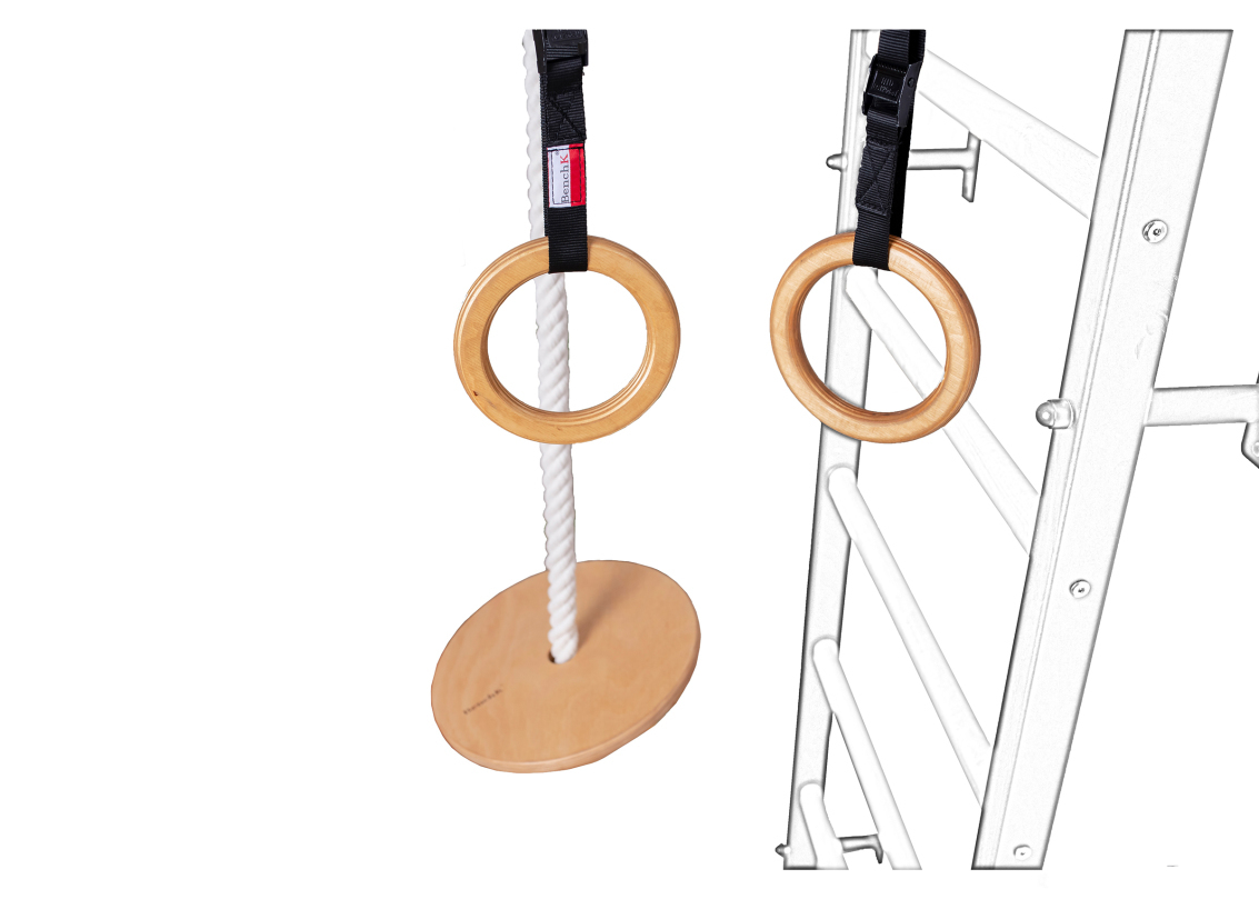 BenchK® Rings & Rope A076