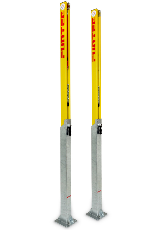 Funtec® Beach Volleyball Net Post PRO BEACH BD