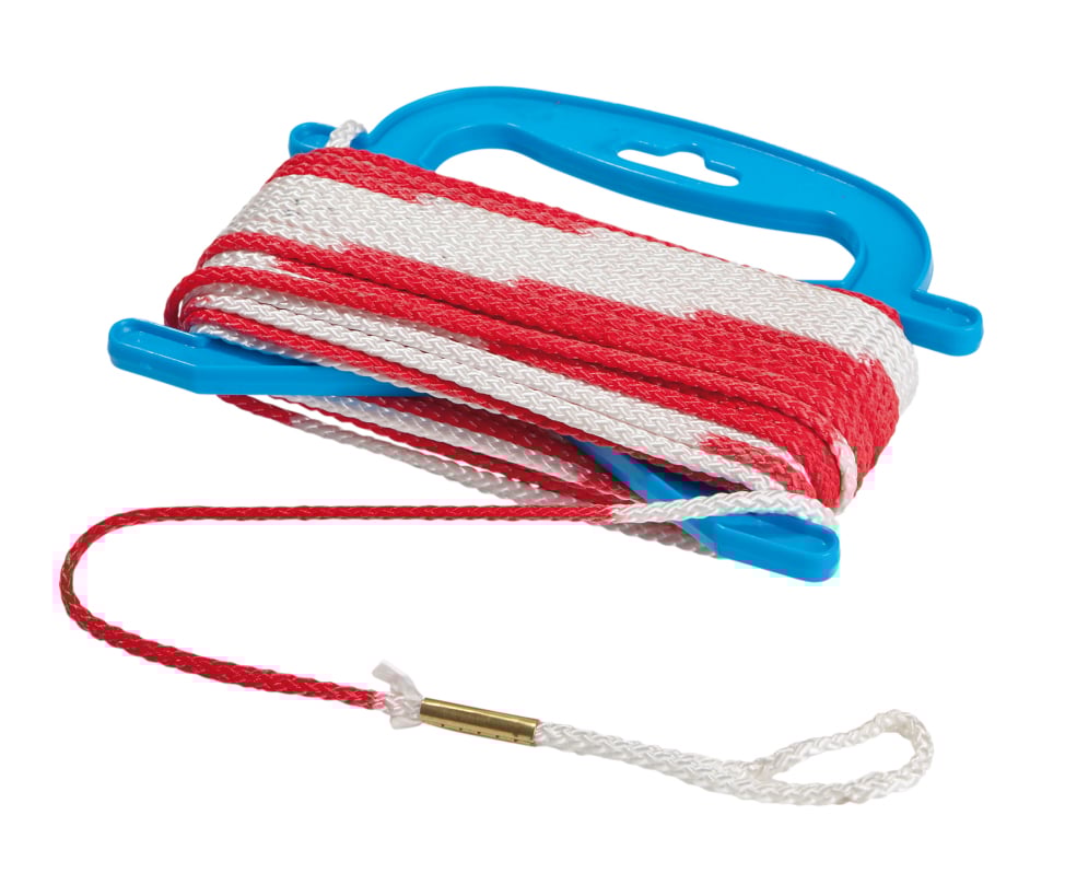 Faustball ropes according to BSO white-glowing red