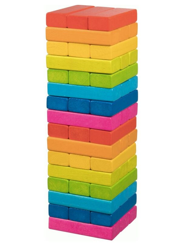 goki® Wobbly Tower Rainbow