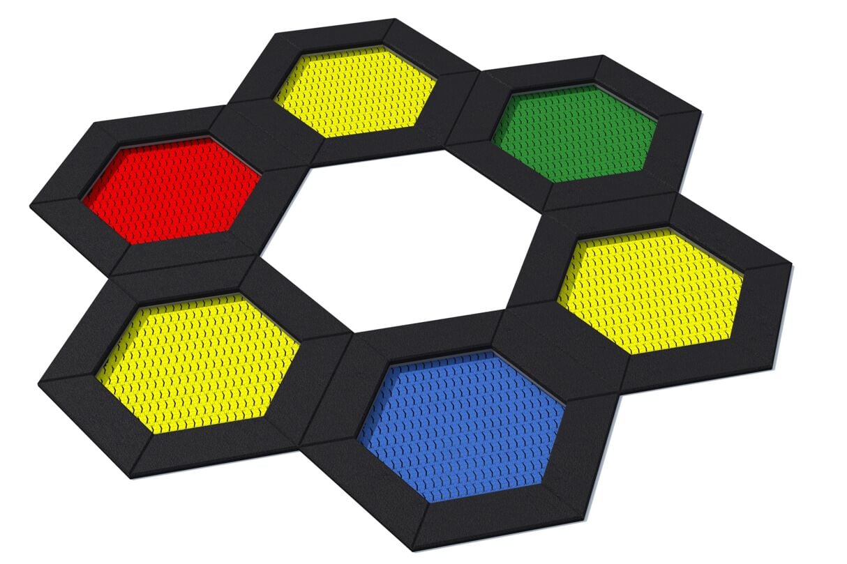 Inter-Play® Hexo 6 Trampoline