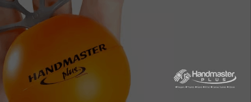 Handtrainer Handmaster Plus f&uuml;r therapeutische Hand- und Unterarm&uuml;bungen auf einer Behandlungsliege
