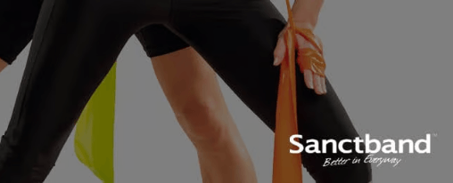 Sanctband online kaufen im Kübler Sport Onlineshop Widerstandsband für therapeutische Anwendungen im Rehabilitationsbereich