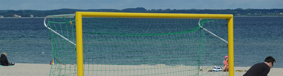 Beach soccer goals