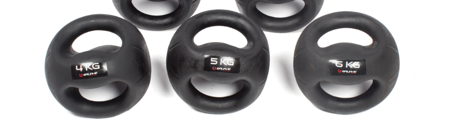 Medicine balls with handle