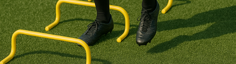 Soccer training Hurdles